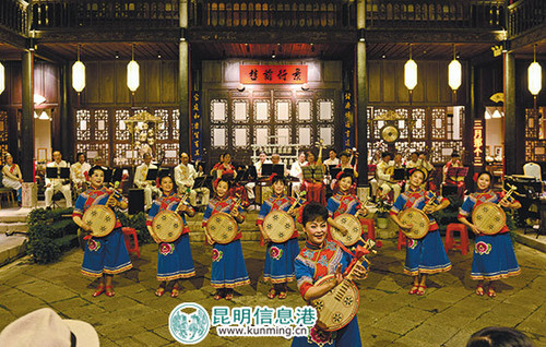 《昆明老腔》首演音乐会演出现场