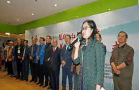 图4.昆明市文联党组书记、主席王蓉致辞