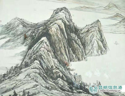 杨茂城曾经创作的绘画作品。