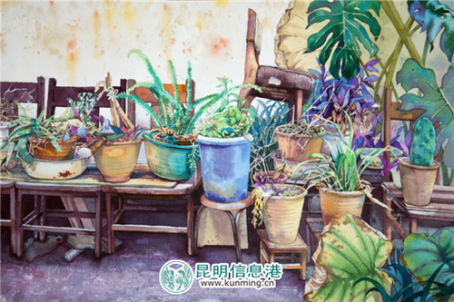 国内入选作品。记者任骥远 摄