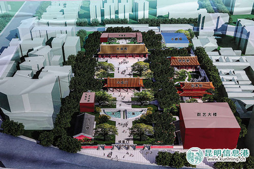 文庙修复后，各个区域将有不同的功能划分。