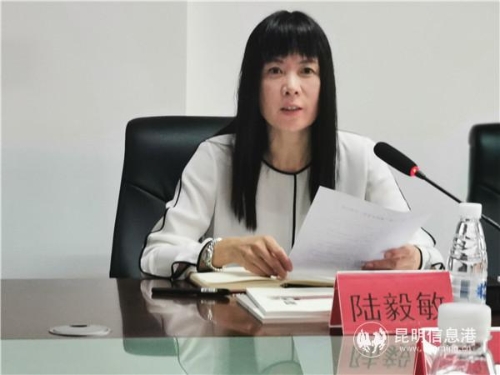 昆明市文联党组书记陆毅敏