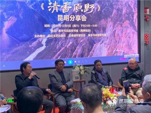 云南日报社编委、高级记者王雪飞发言