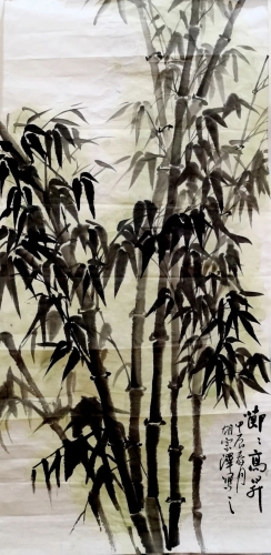 节节高升 胡宗泽 138×68cm 节节高升 胡宗泽 138×68cm